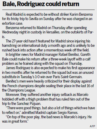 Bad boy Benzema hits new high in lows