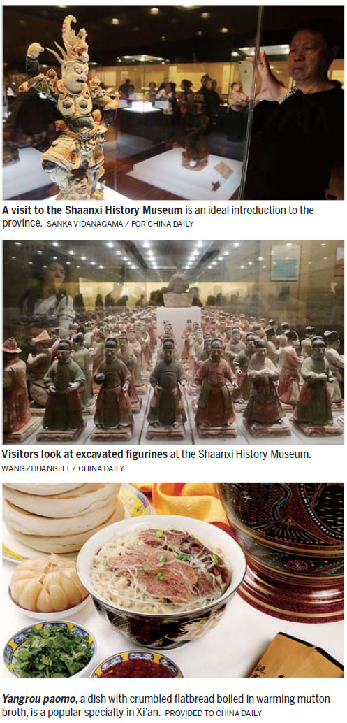 Culture and history in shaanxi capital