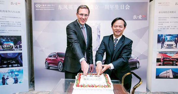 Infiniti sales growing in sluggish market