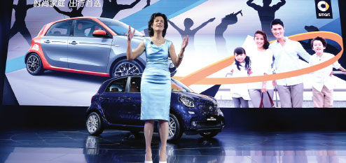 The smart forfour, a choice for urbanites