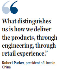 Lincoln lures Chinese customers