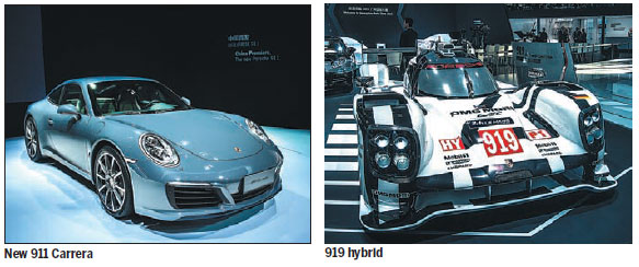 Porsche sets key tasks to brace for bumper year in 2016
