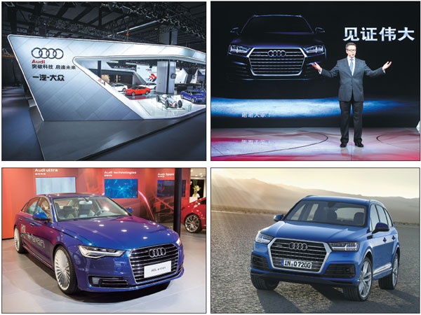 Audi sparing no efforts to meet the demands of Chinese buyers