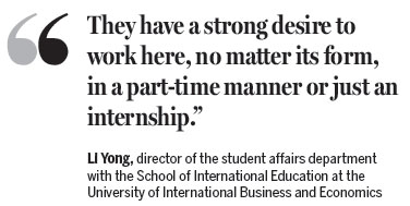 Work limits for foreign students clarified