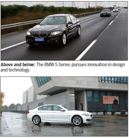 ConnectedDrive supports BMW 5 Series' leading position in China