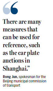 Authorities mull new measures to reduce congestion in capital