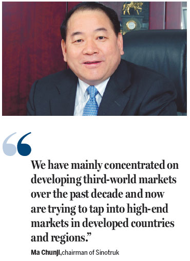 Sinotruk's global strategy leads to major export growth