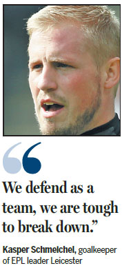 Schmeichel reveals secret of success