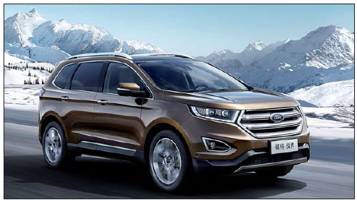 China-produced Ford Edge a leader in its SUV sector