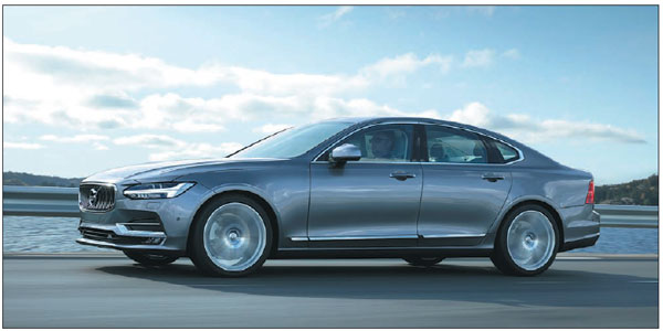 With S90, Volvo makes classy entrance into premium sedan sector