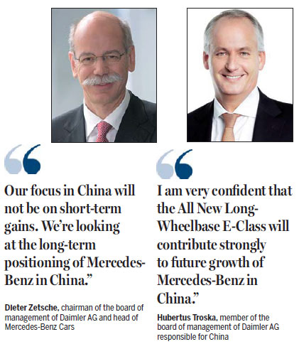 Mercedes continues to improve its position by listening to customers