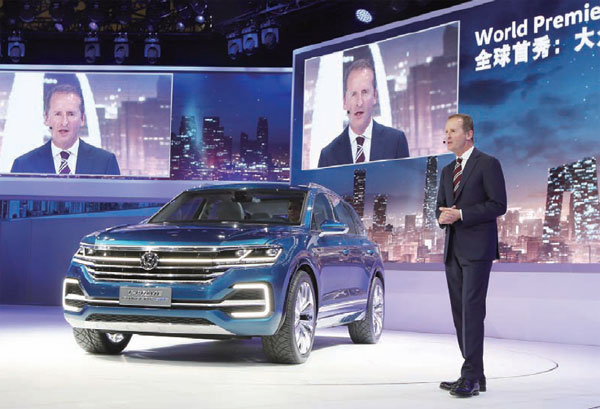 VW paves China's mobility future with seven new-energy cars