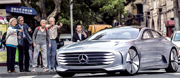 Mercedes-Benz showcases latest technologies at CES Asia