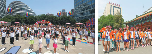 Summer camp welcomes 450 students to Beijing