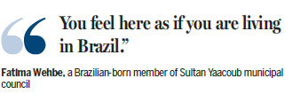 Brazilian-Lebanese return 'home'