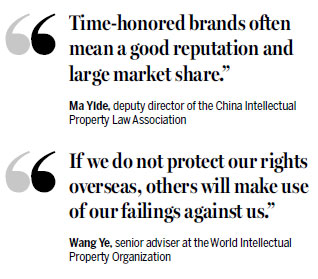 Foresight necessary to protect brands abroad