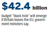 Rivals in EU vote skirmish on Thames