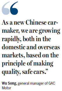 Chinese car firms gain greater overseas foothold