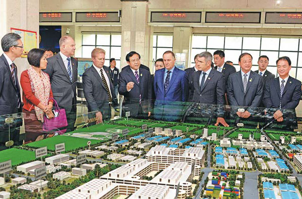 Leaders with Shaanxi