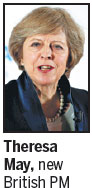 May faces list of problems as new PM