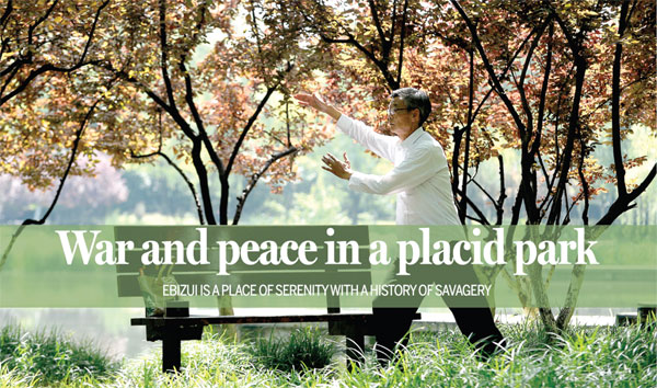 War and peace in a placid park