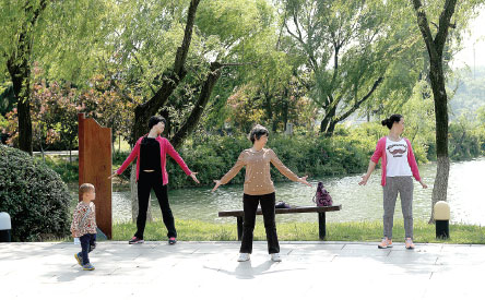 War and peace in a placid park