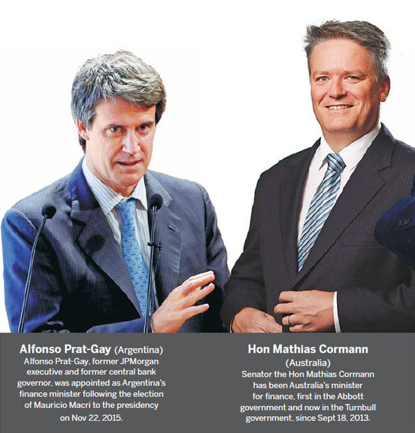 Finance ministers in Chengdu