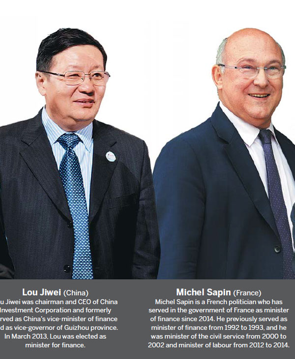 Finance ministers in Chengdu