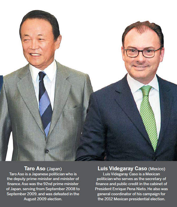 Finance ministers in Chengdu