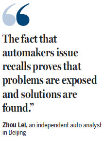 High recalls no cause for alarm