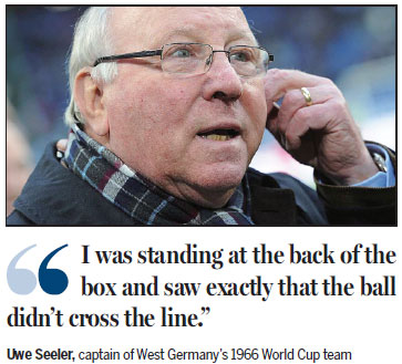 Germans still dispute 'the goal that never was'