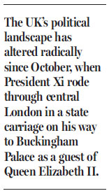 An ideal opportunity to enhance Sino-UK relations