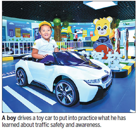 Trafic safety education center helps fuel social responsibility
