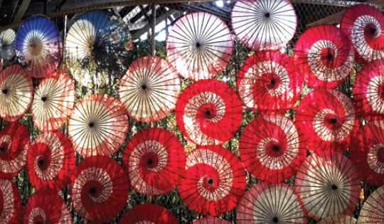 Delving into the history of fans and umbrellas