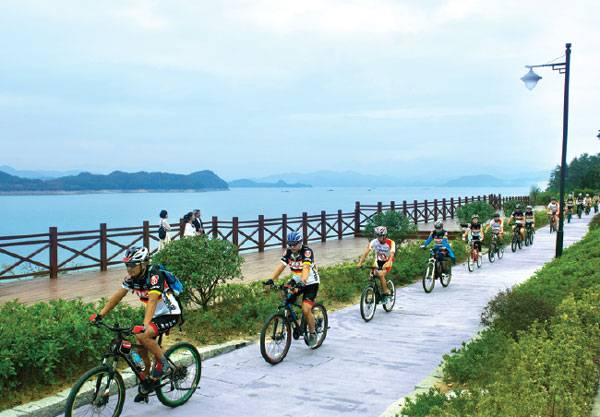 Finding the best way to Qiandao Lake