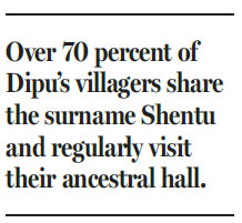 Villages built on filial piety