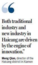 Transportation and technology improve lives in Haicang