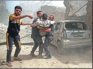 Dozens killed in airstrikes against rebels