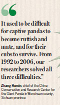 Pandas On The Rise, But Far From Safe