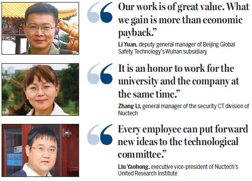 Tsinghua Holdings' top 10 share their expertise with the world