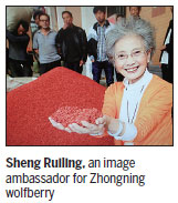 86-year-old rep credits health to local goods