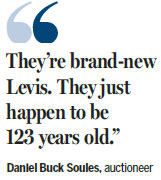 Jeans dating to US' Wild West to be sold