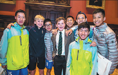 Jaguar Land Rover builds bridges through football exchange