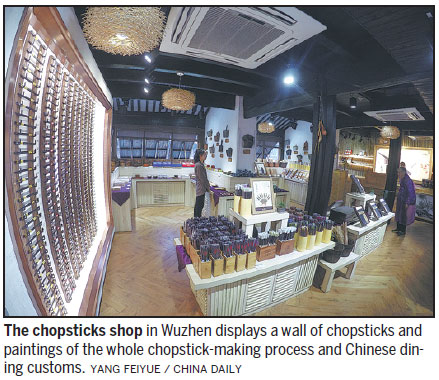 Chopsticks shop brings dining culture to the table