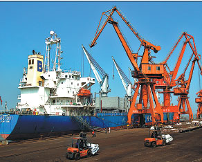 Coastal town's industries fuel five years of growth