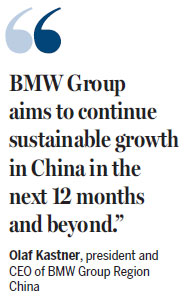 BMW maintains sustainable growth with localization and innovation