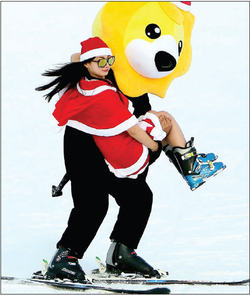 Southerners spend more on skiing