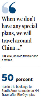 Travelers crave the adventure of their lifetime