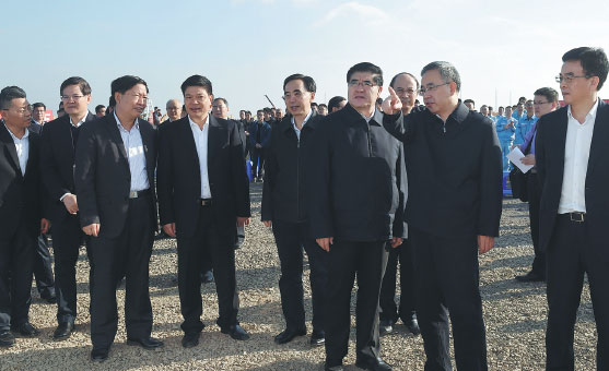 Giant petrochemical complex being built