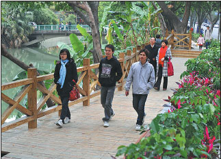 Rare species return to Fujian capital